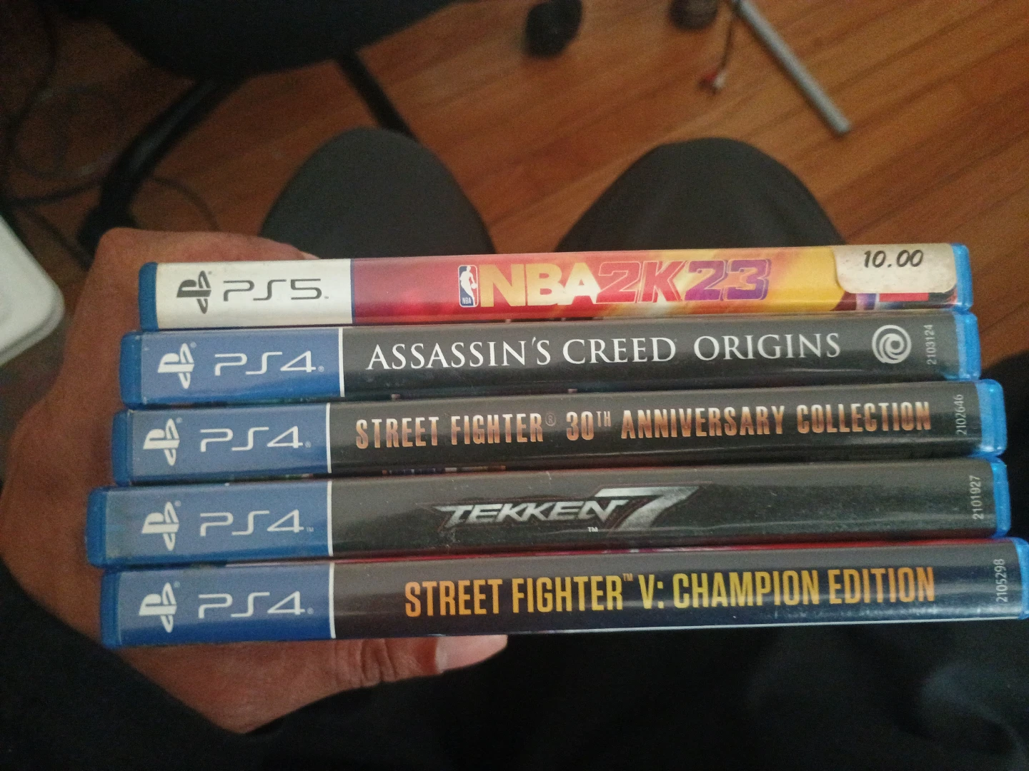 PlayStation 5 Console with 5 Games and 2 Controllers