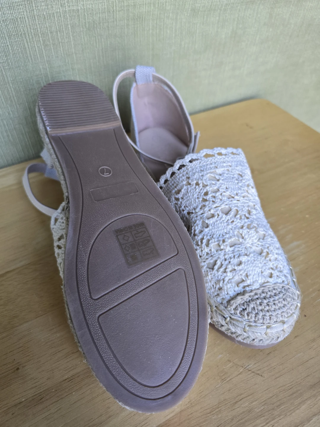 Women's Crochet Espadrille Flats - photo 2