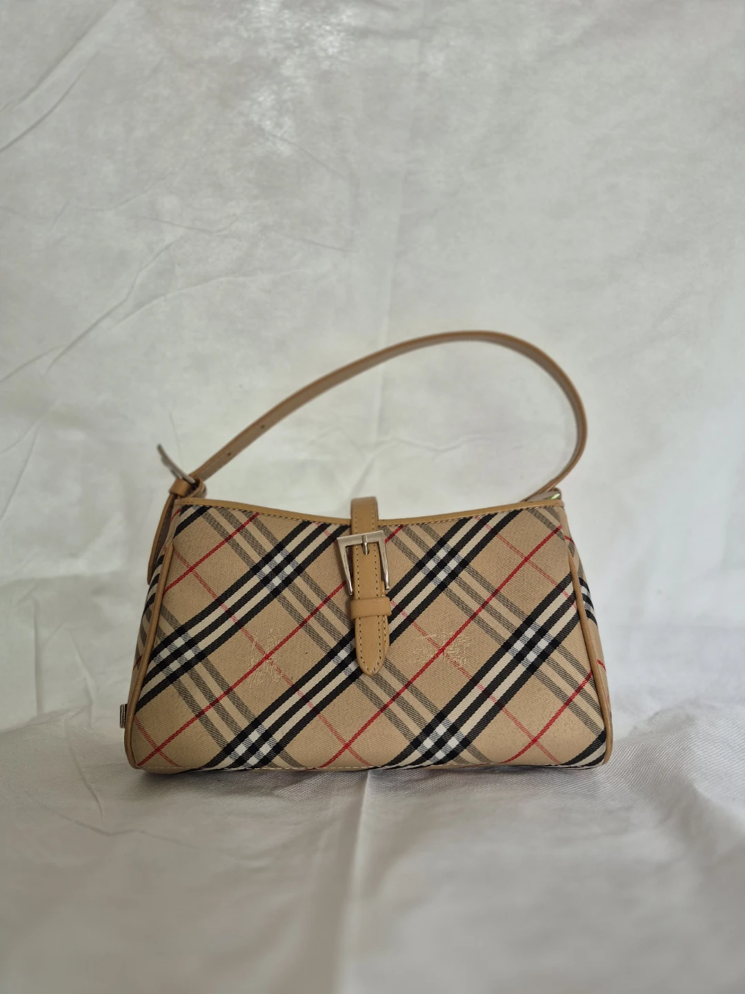 Burberry Haymarket Check Shoulder Bag