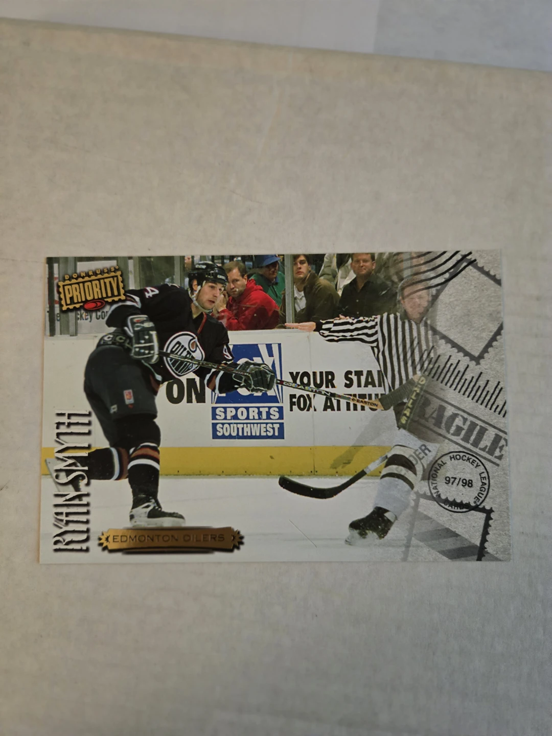 Ryan Smyth Edmonton Oilers 1997/98 Hockey Card