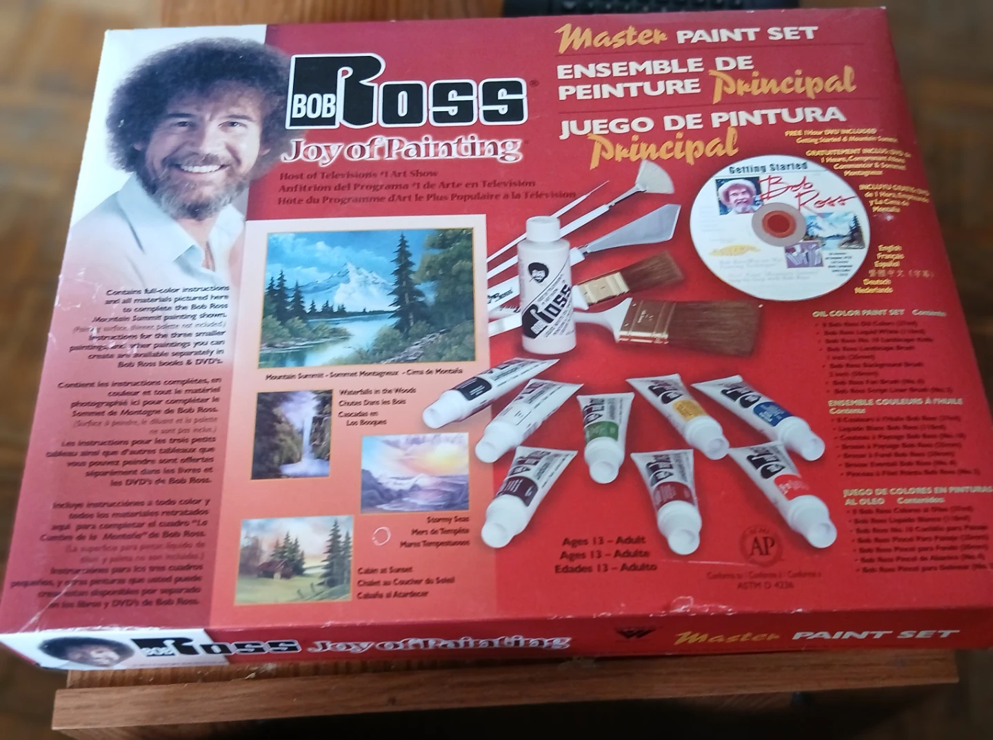 Bob Ross Mountain Summit Master Paint Set
