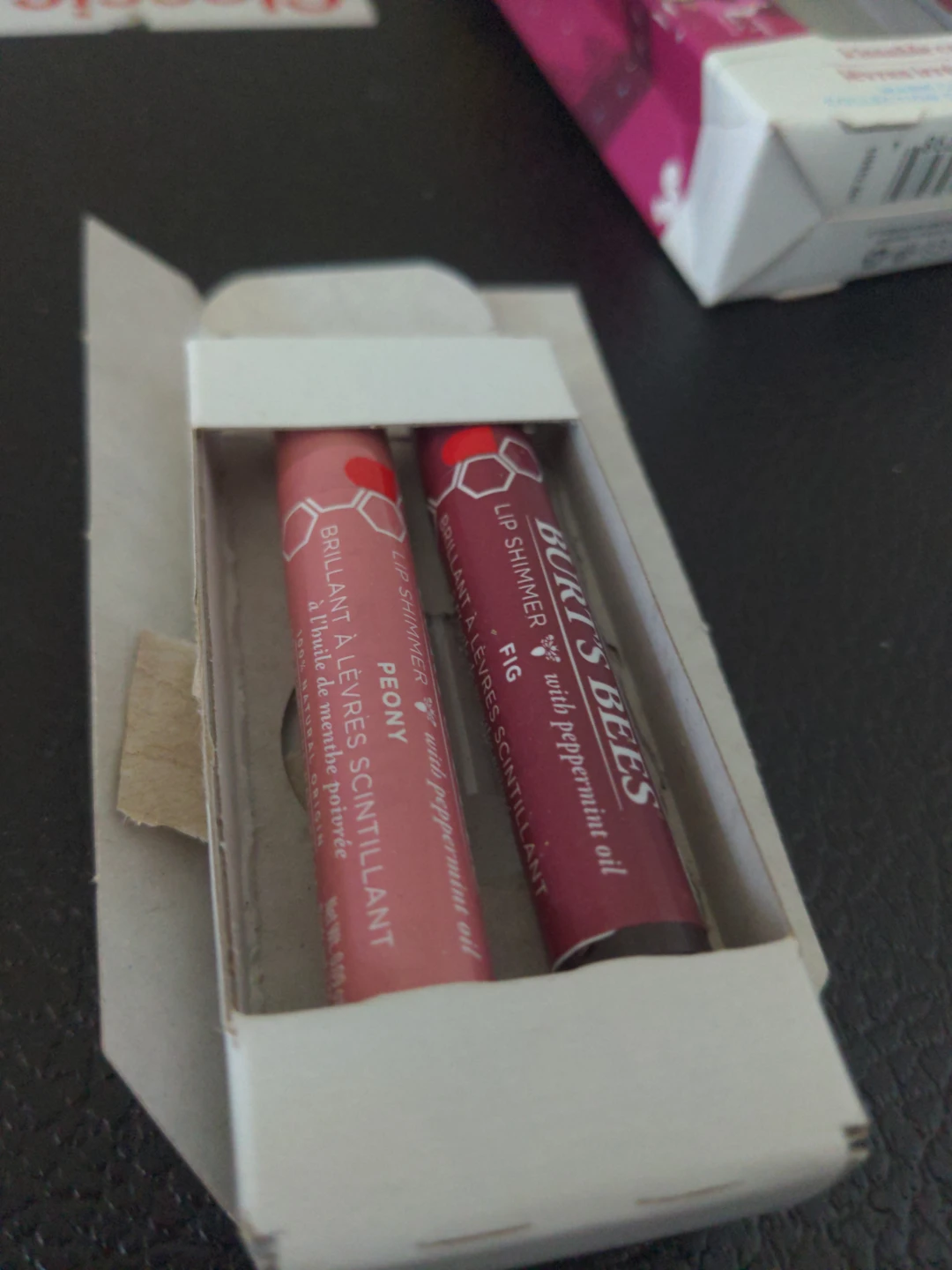 Burt's Bees Lip Shimmer Duo - Peony & Fig - photo 3