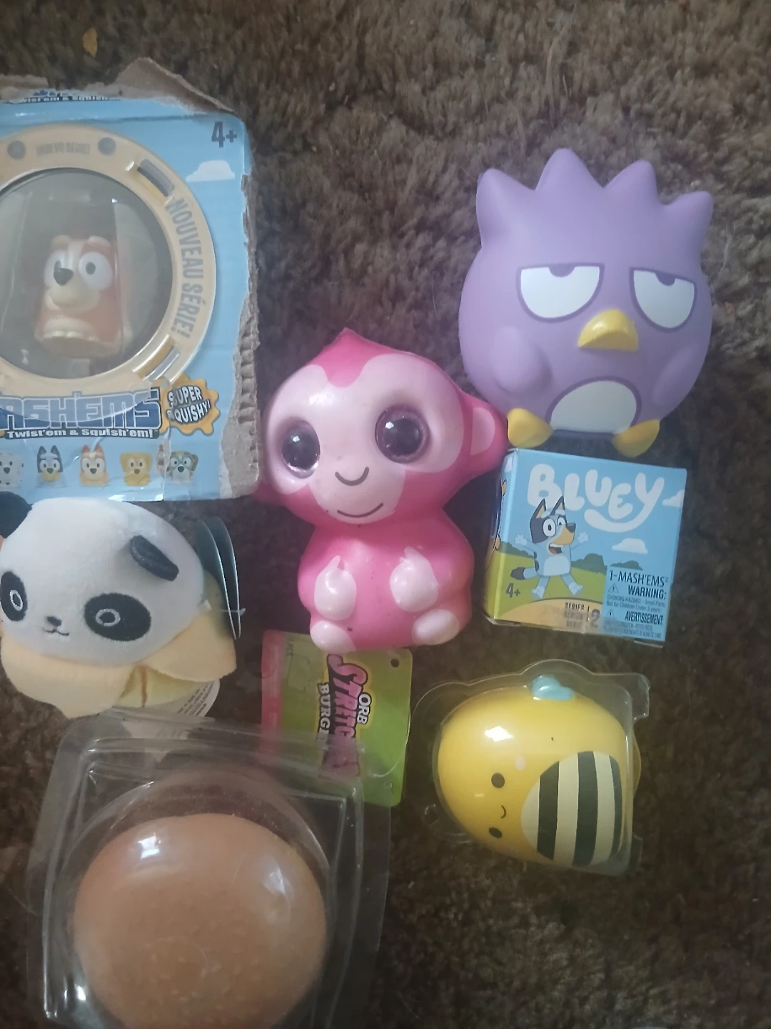 Assorted Squishmallow and Mash'ems Toys - photo 2
