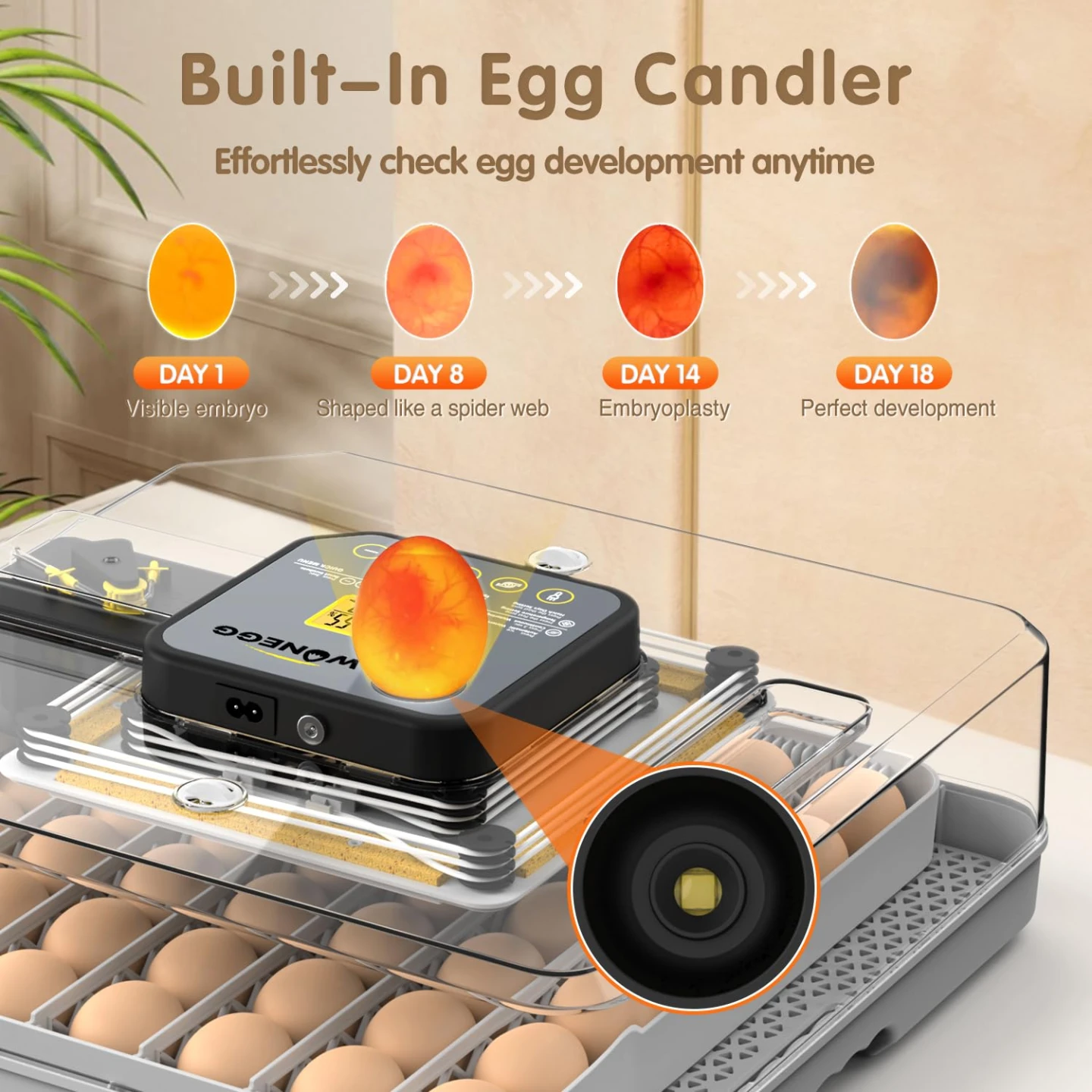 48 Egg Automatic Egg Incubator - photo 5