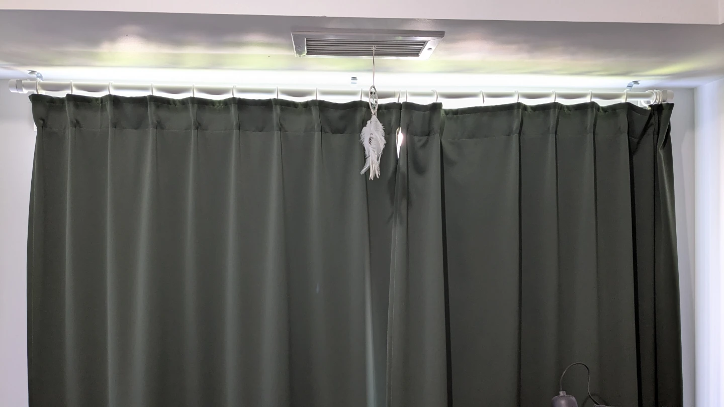 Ikea blackout curtains with all the required parts - photo 5