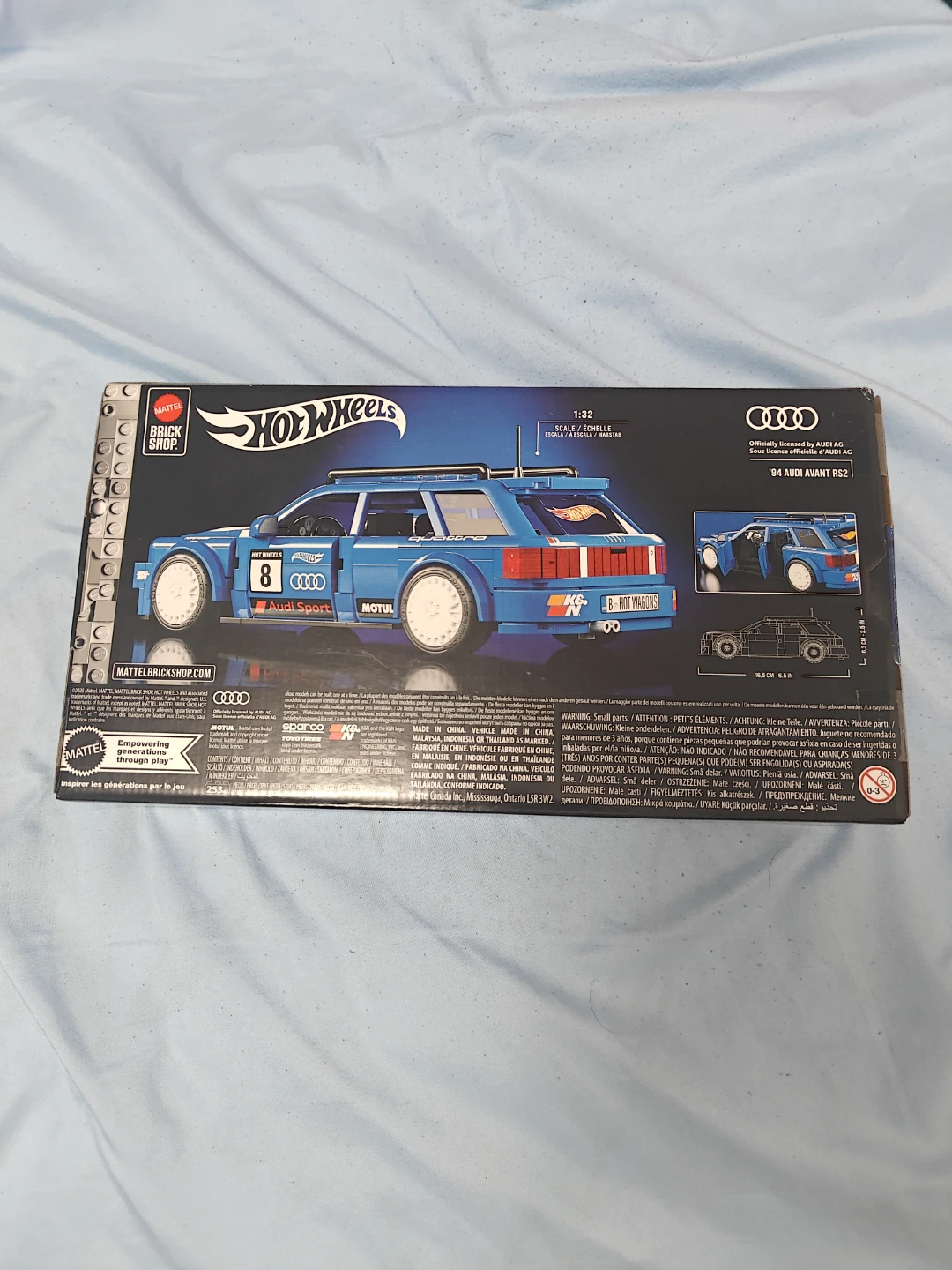 Mattel Brick Shop '94 Audi Avant RS2 Building Set - photo 2