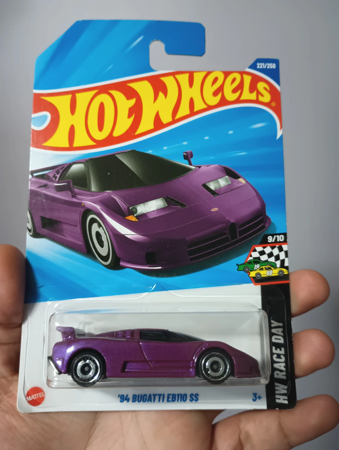 Hot Wheels '94 Bugatti EB110 SS Purple