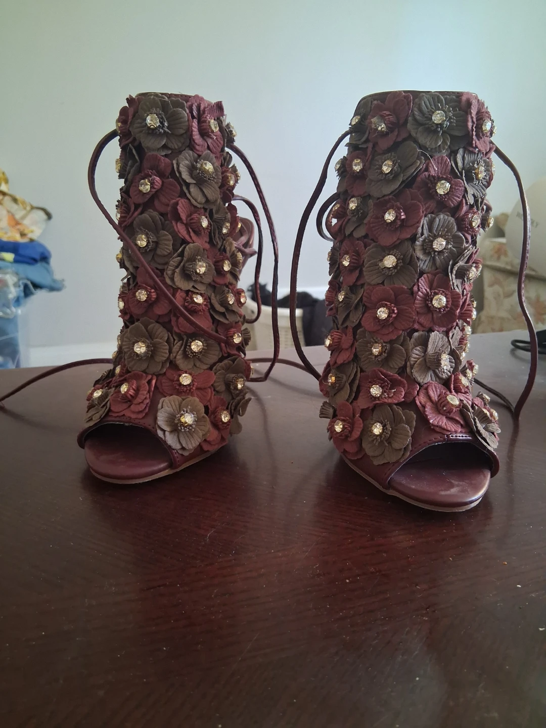 Vigo Fiare Lace up Heel Boots