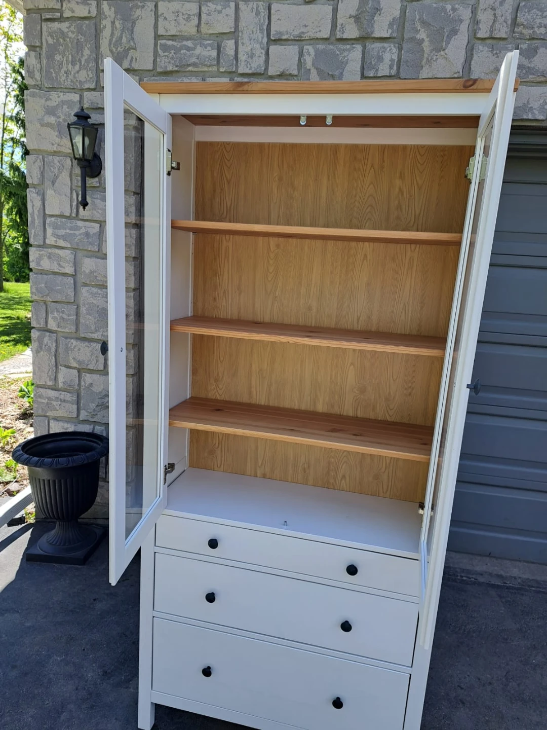 Ikea Hemnes glass door cabinet - photo 4