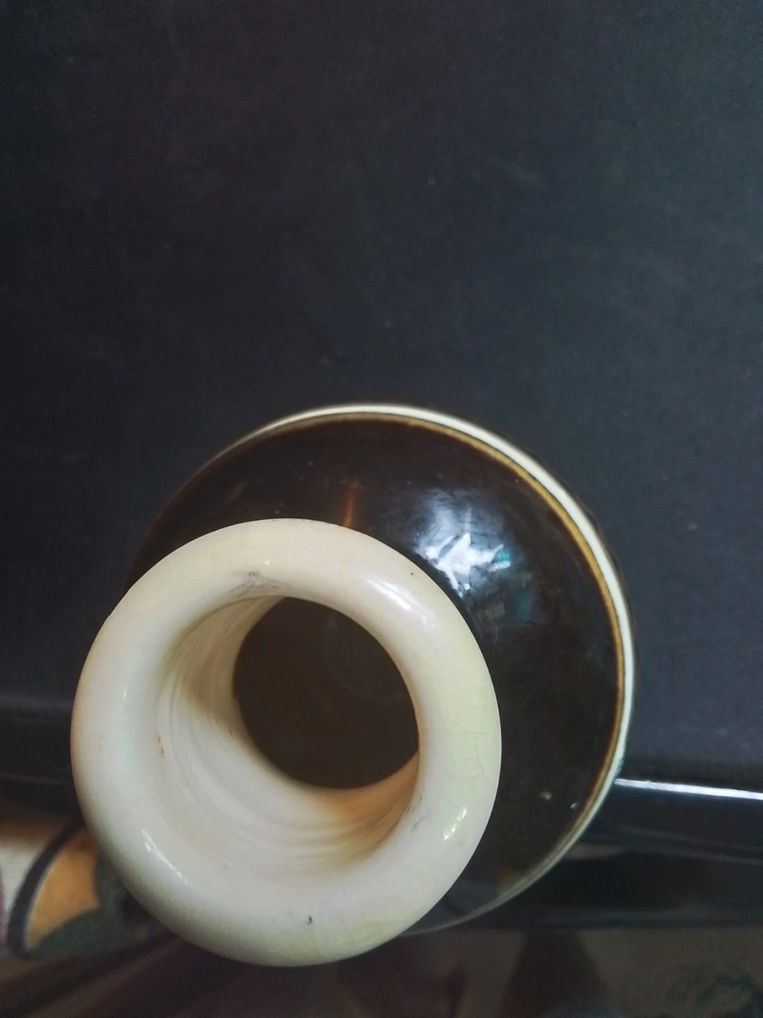VNG MCM DANISH ART POTTERY VASE BY INGE-LISE EDER - photo 3