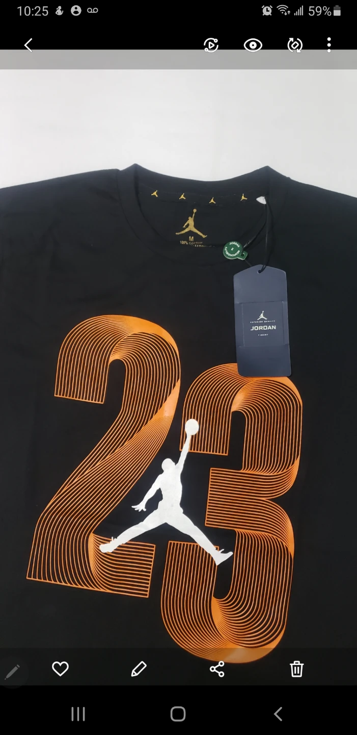 Brand new Jordan 23  Mens Shirt Size M XL L - photo 2