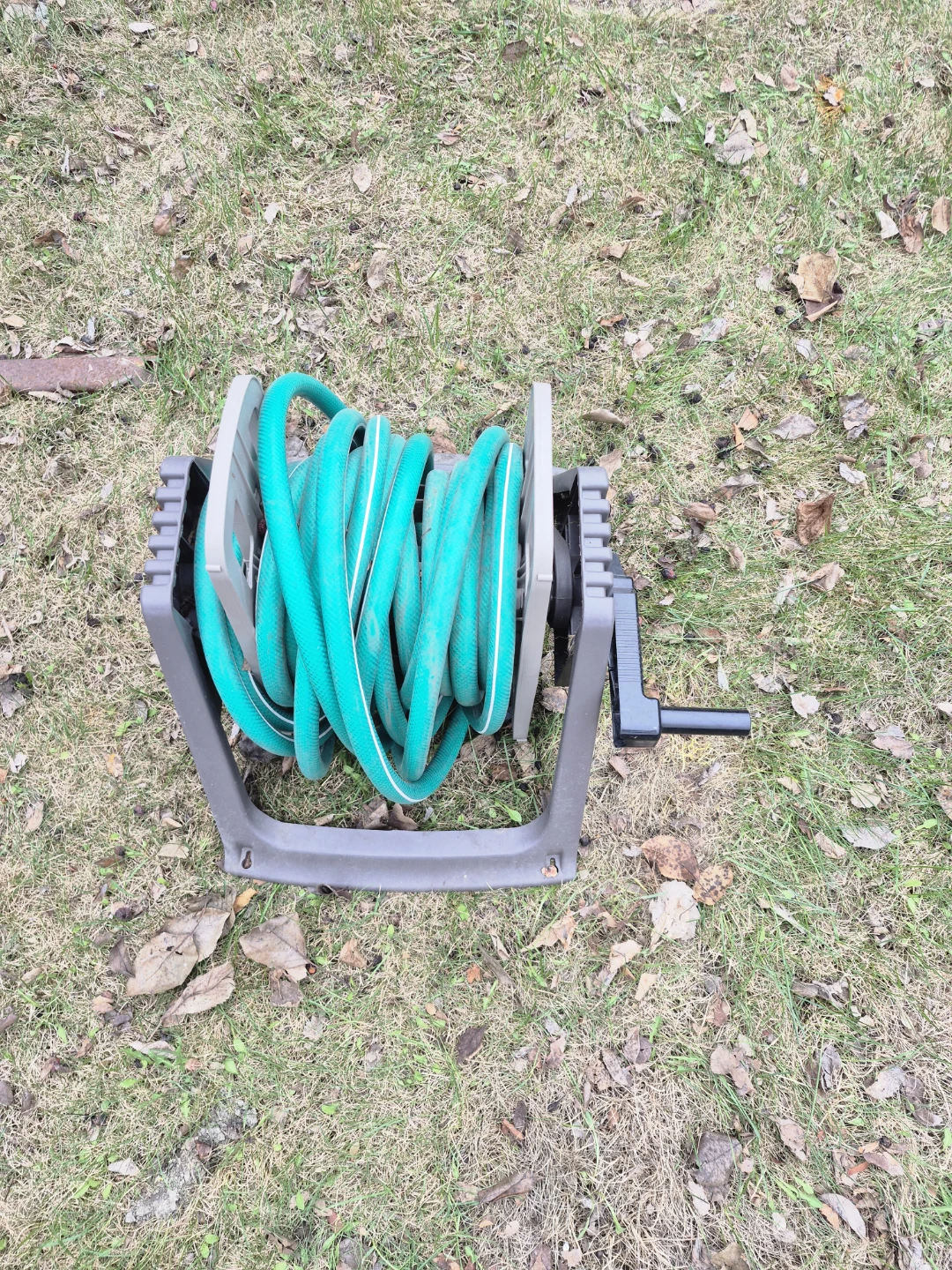 Green Garden Hose with Reel - photo 4