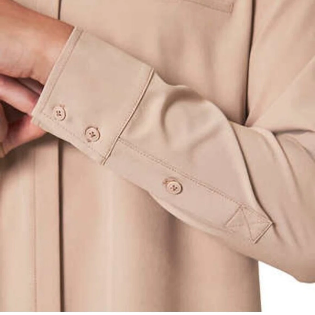 Brand new Modern Ambition Travel Shirt Tan Size XL - photo 3