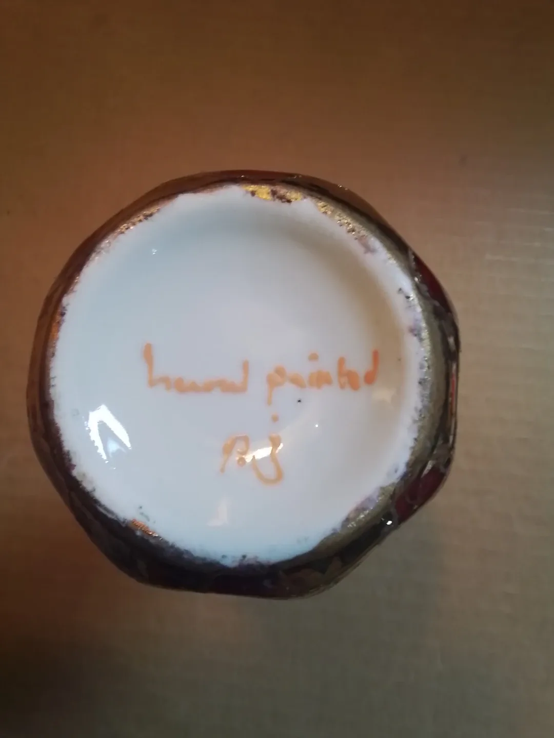 Hand Painted vintage Persian Qajar-style  Bud Vase - photo 5