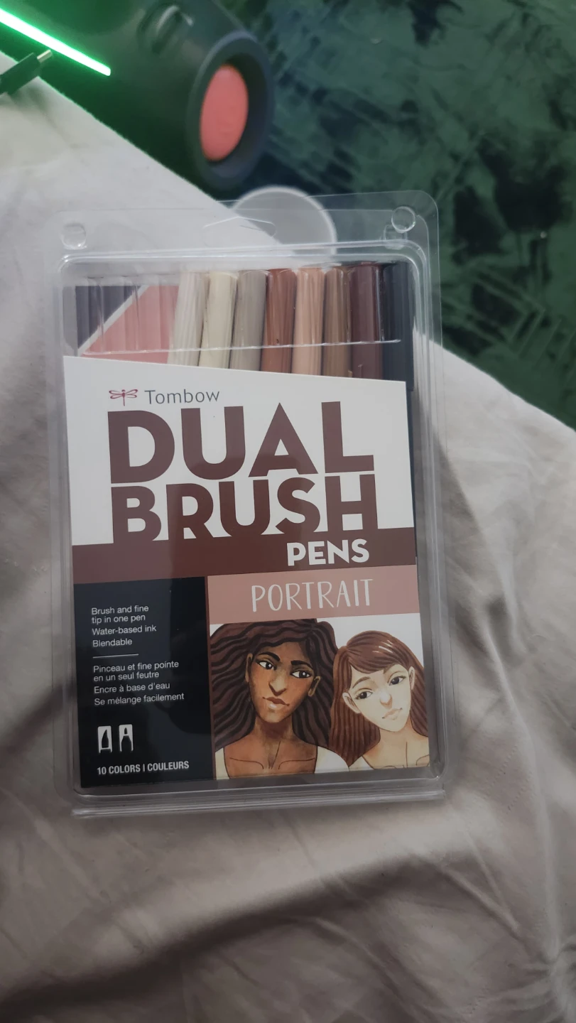 Tombow Dual Brush Pens Portrait 10 Colors