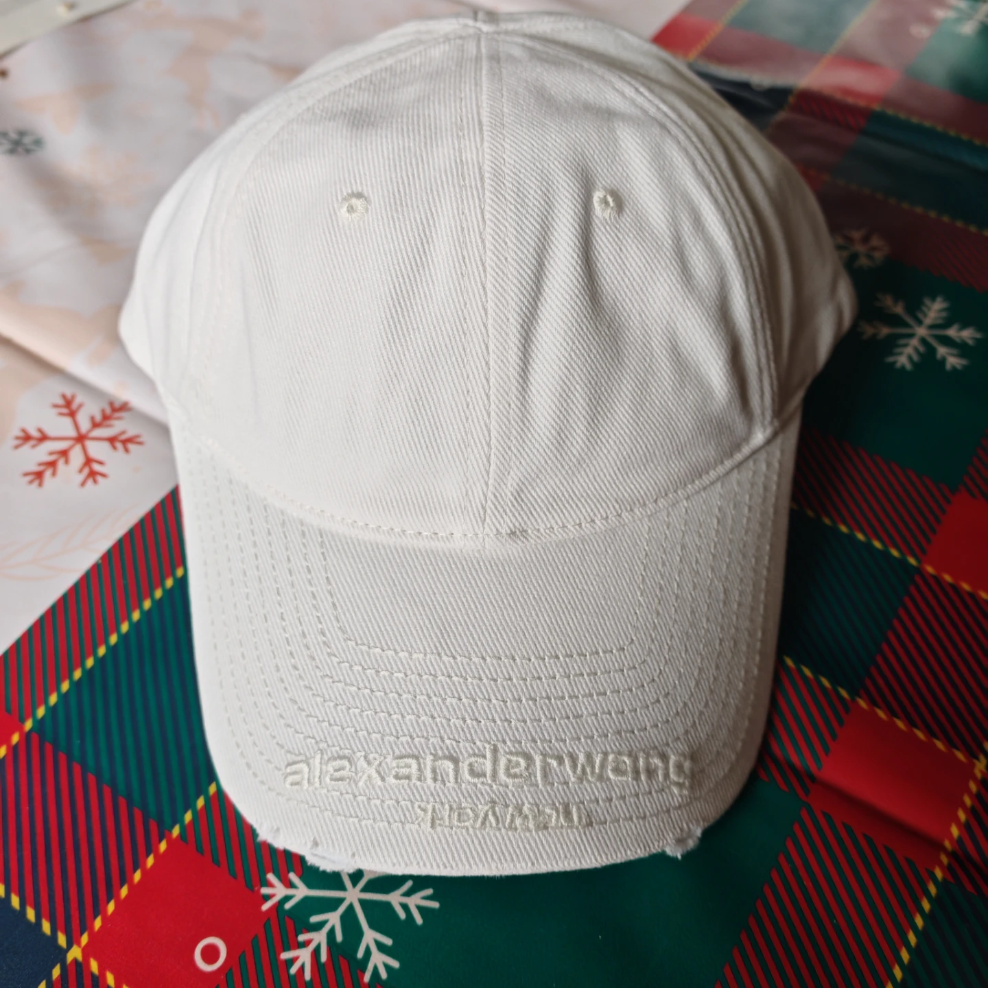Alexander Wang White Baseball Cap - photo 5