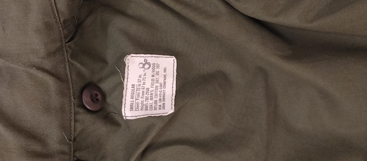 Olive Green Field Jacket/ M65 - photo 2