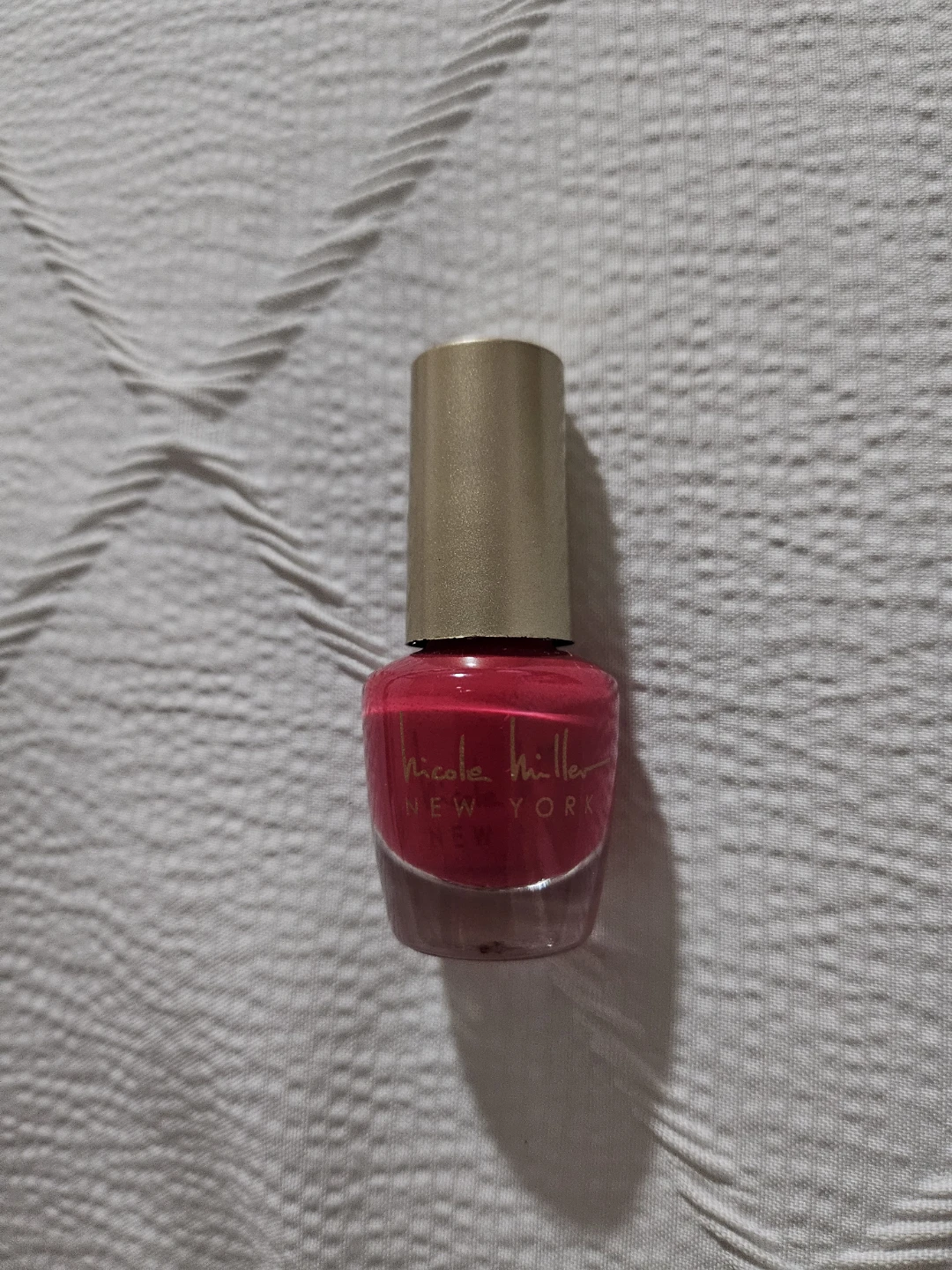 Pink Cherry 🍒 Nicole Miller - New York Mini Nail Polish
