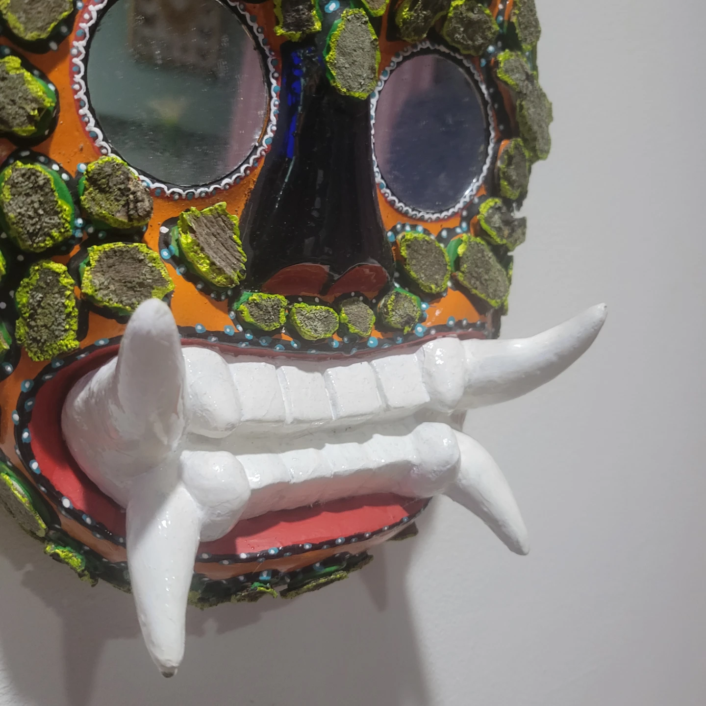 Decorative mexican Art Mask with Mirrors - photo 2