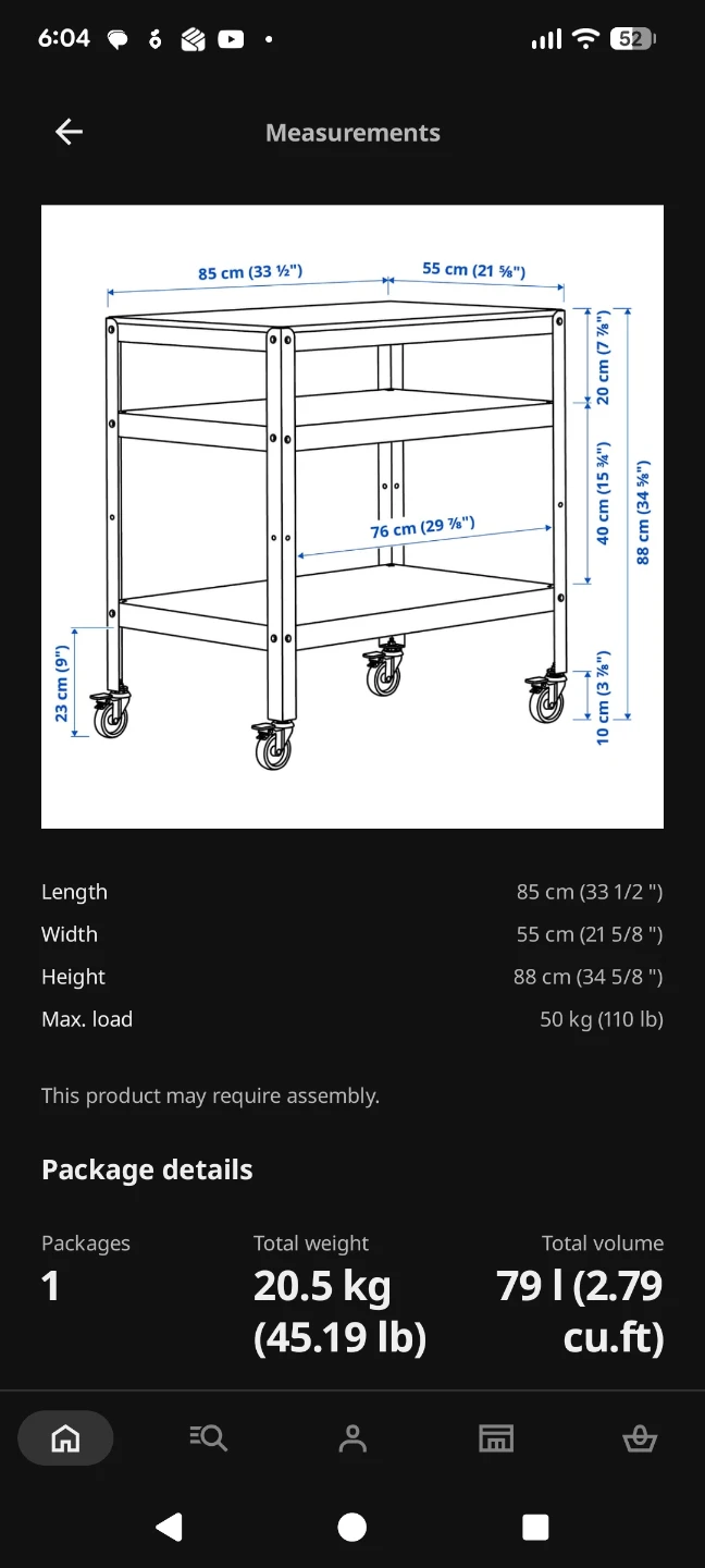 Ikea Bror Storage Cart - photo 4