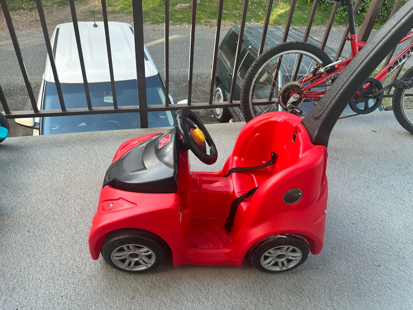 Step2 Red Push Car with Handle