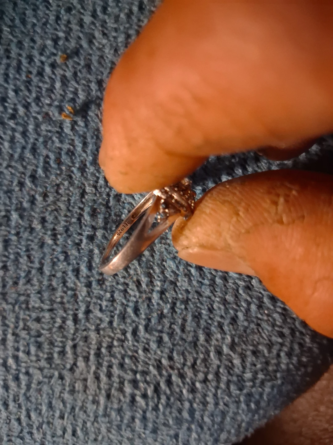 Rhinestone Engagement Ring - photo 3