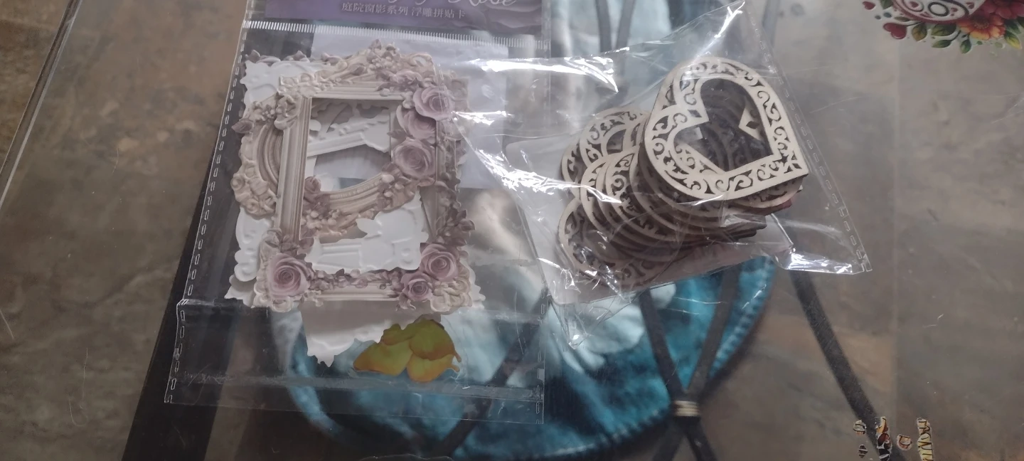 Crafting Embellishments - Decorative Frames, Tassels, and Beads