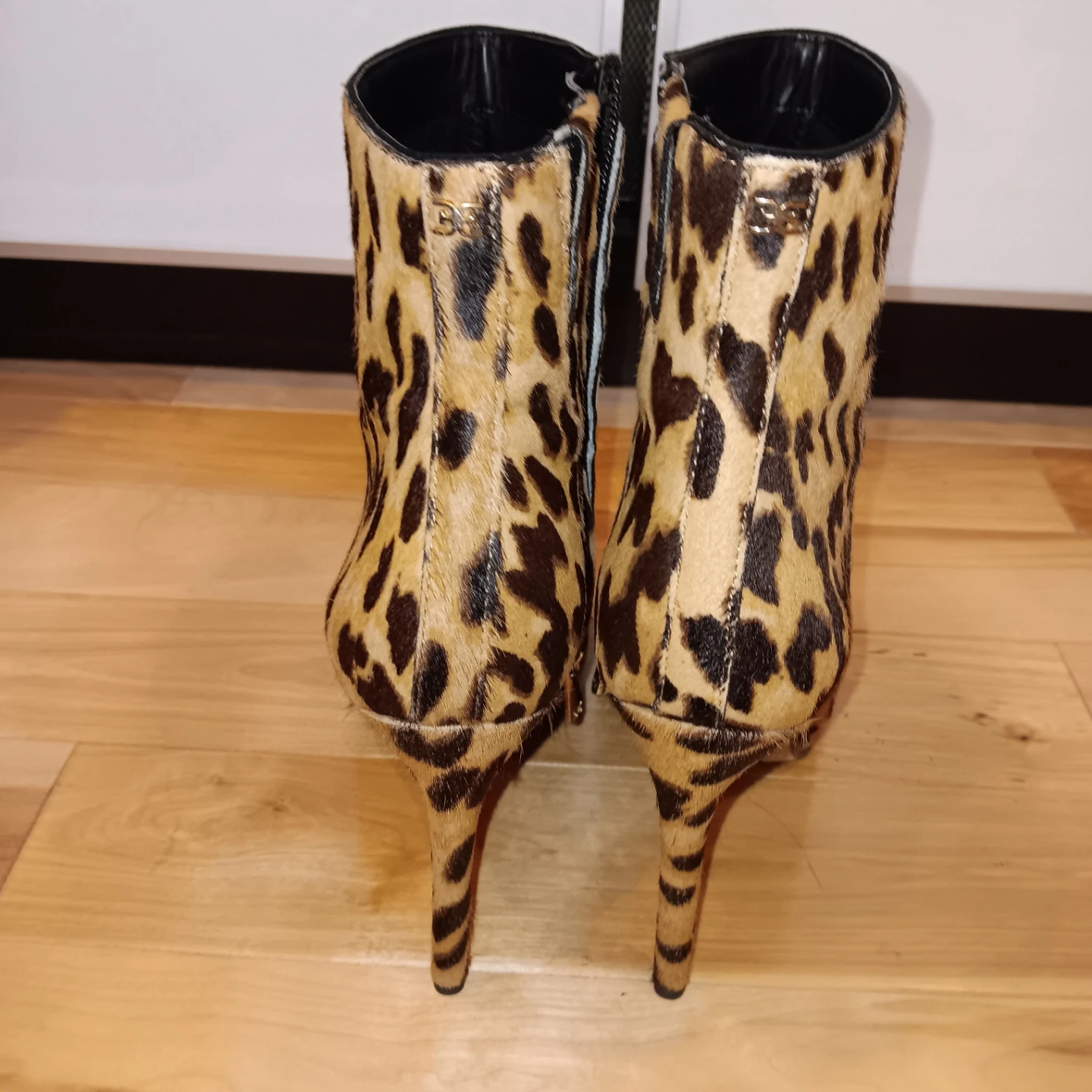 Sam Edelman Leopard Print Ankle Boots - photo 4