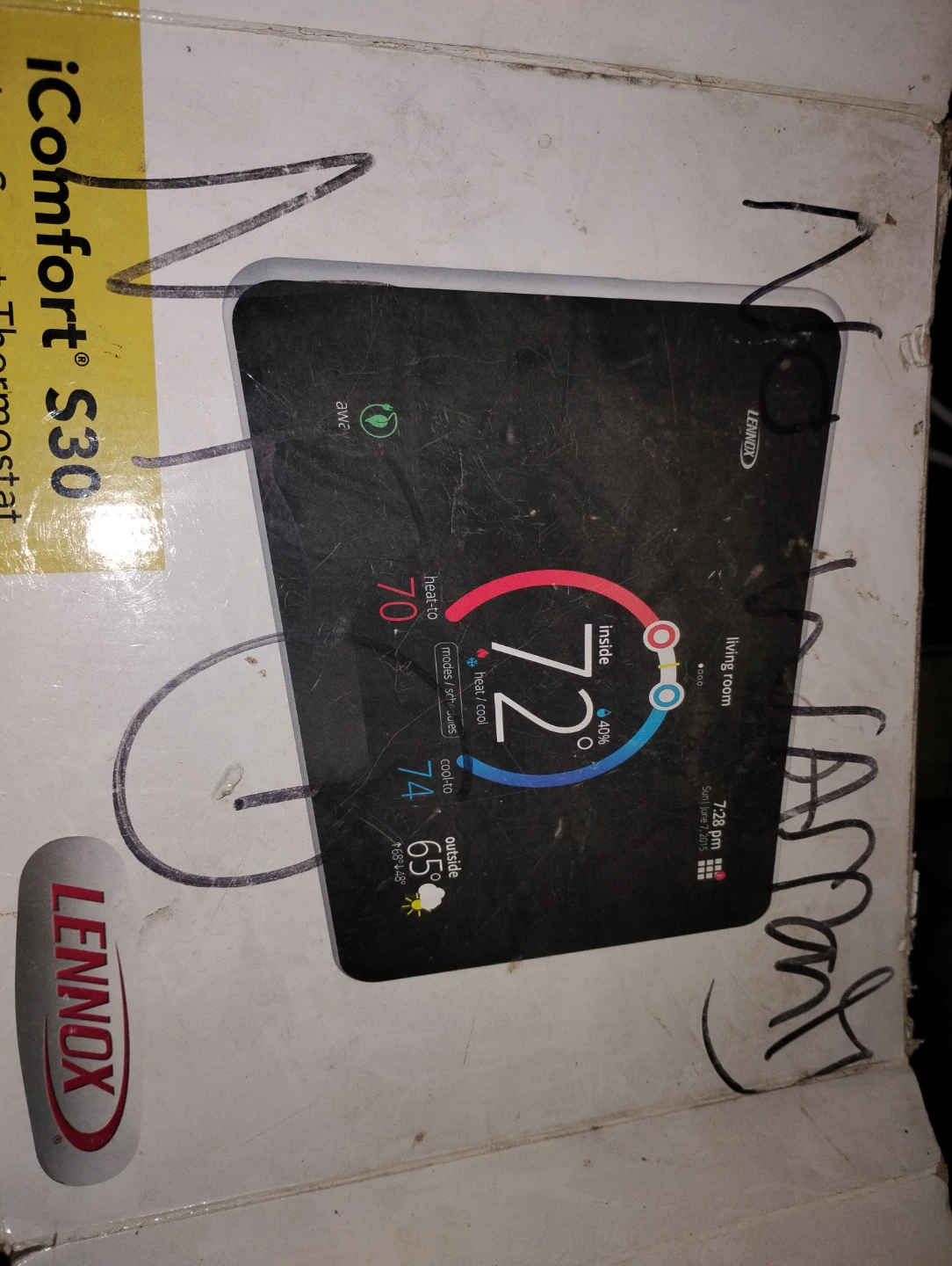 Lennox iComfort S30 Ultra Smart Thermostat