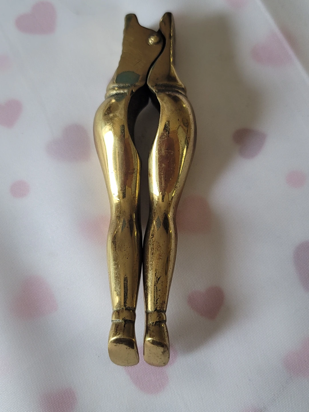Brass Nude Legs Nutcracker - photo 2