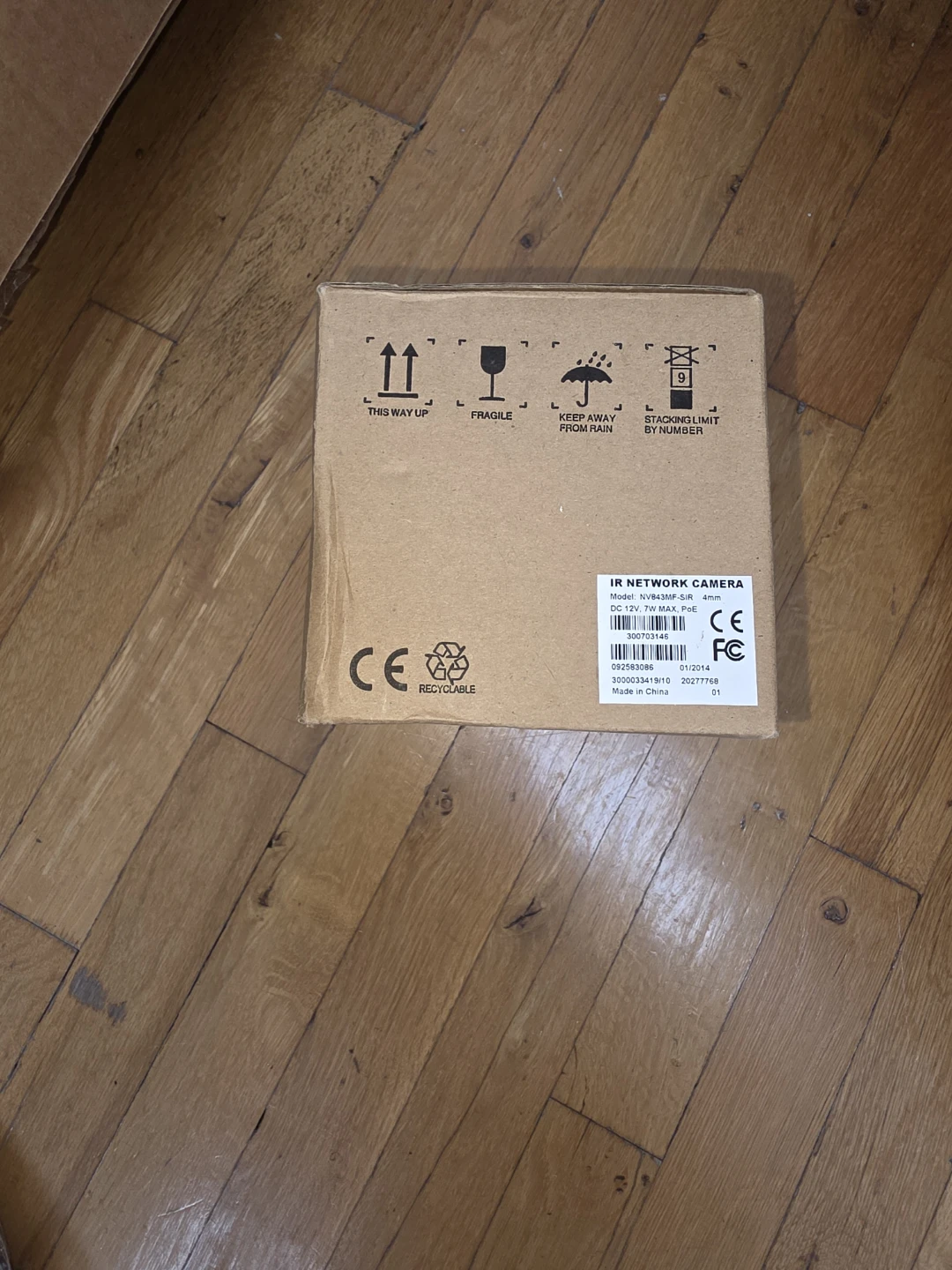 IR Network Camera NV843MF-SIR 4mm