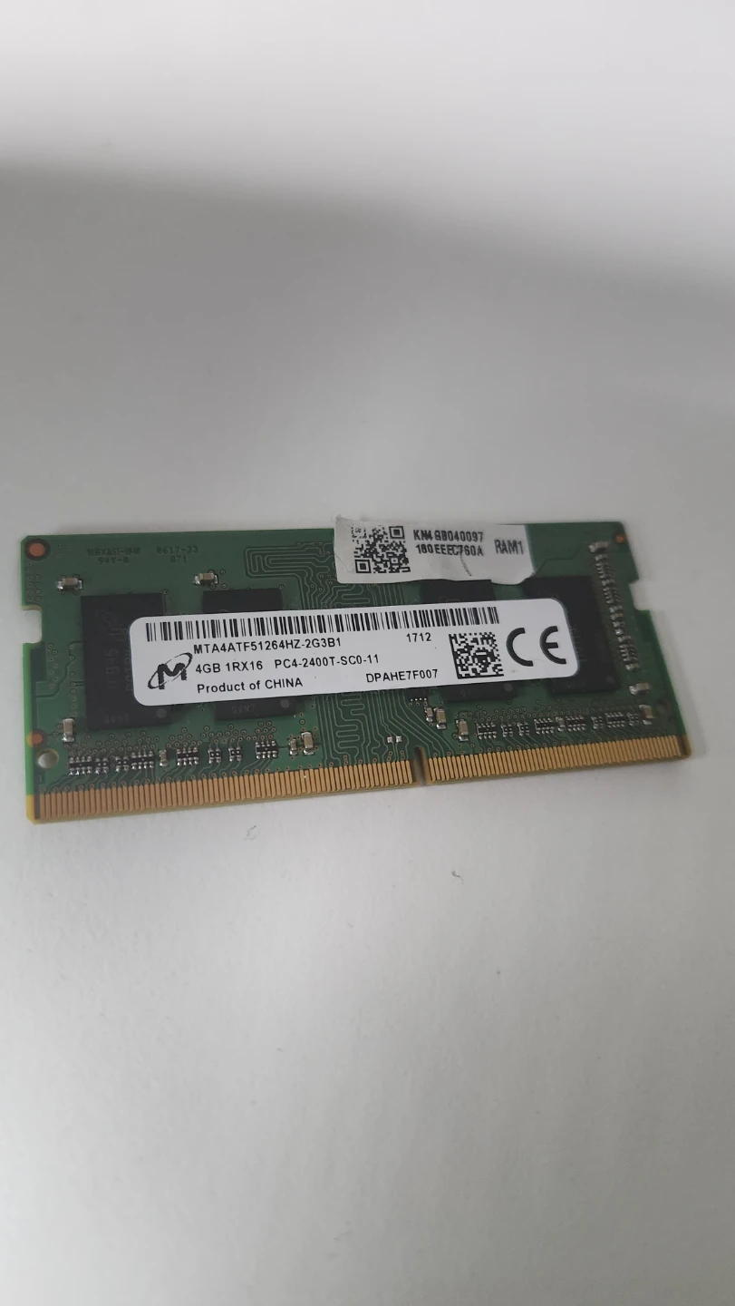 Micron 4GB DDR4 RAM Module PCA-2400T-SC0-11