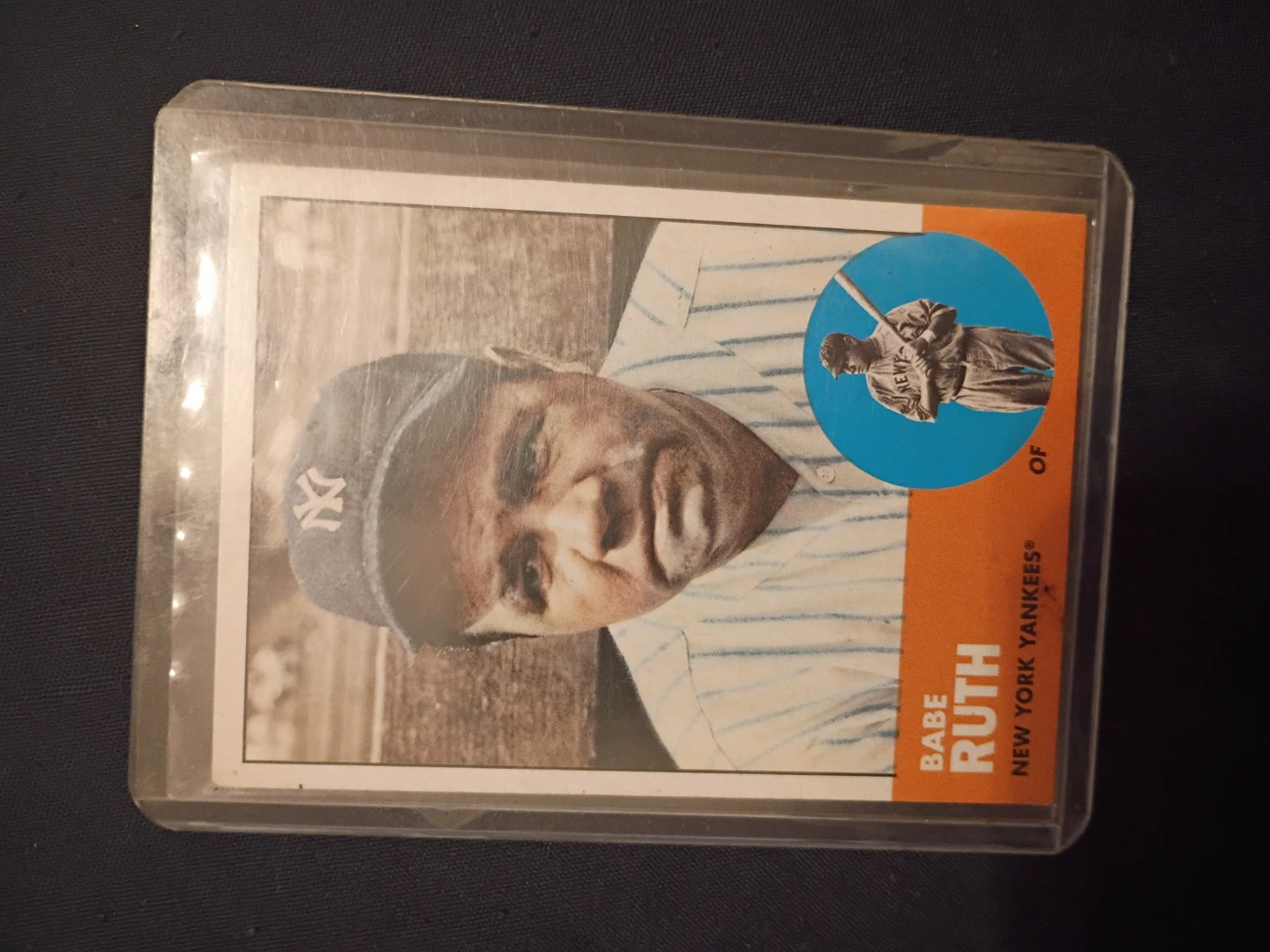 Babe Ruth New York Yankees Baseball Card
