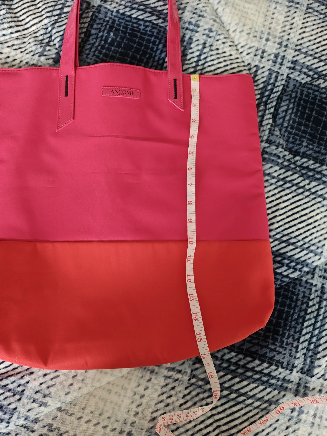 Lancôme Pink and Red Tote Bag - photo 2