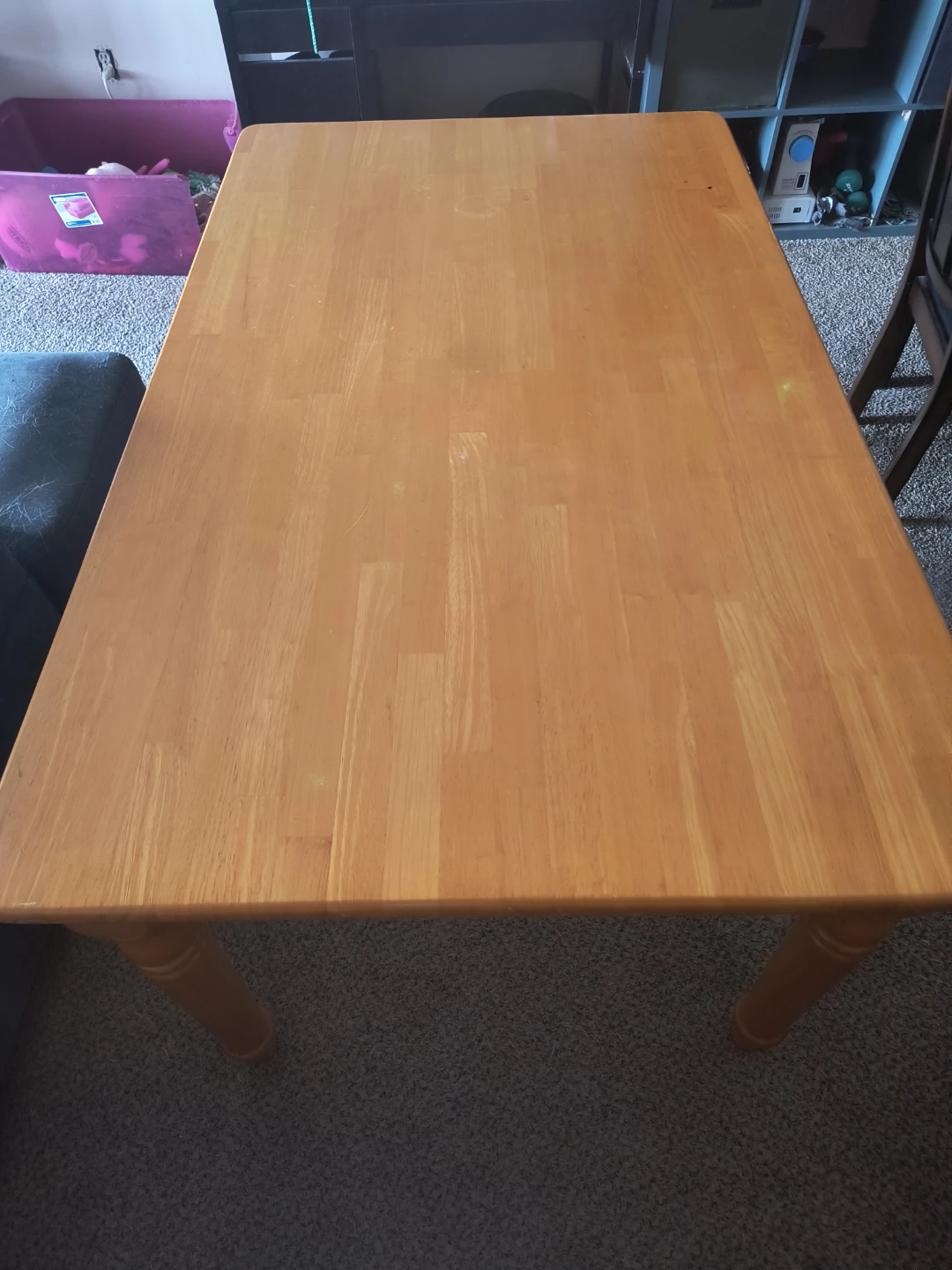 Wooden Dining Table and Chairs Set - photo 2