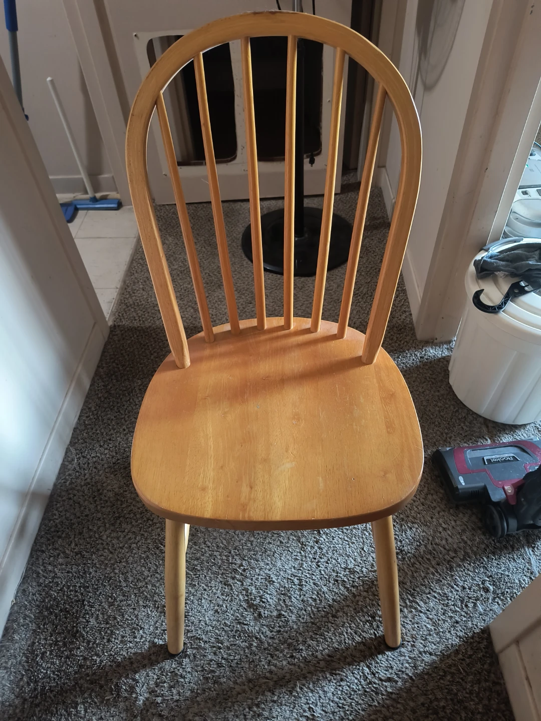 Wooden Dining Table and Chairs Set - photo 3