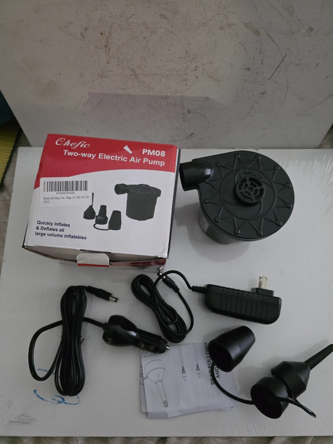 Chefic PM08 Two-way Electric Air Pump