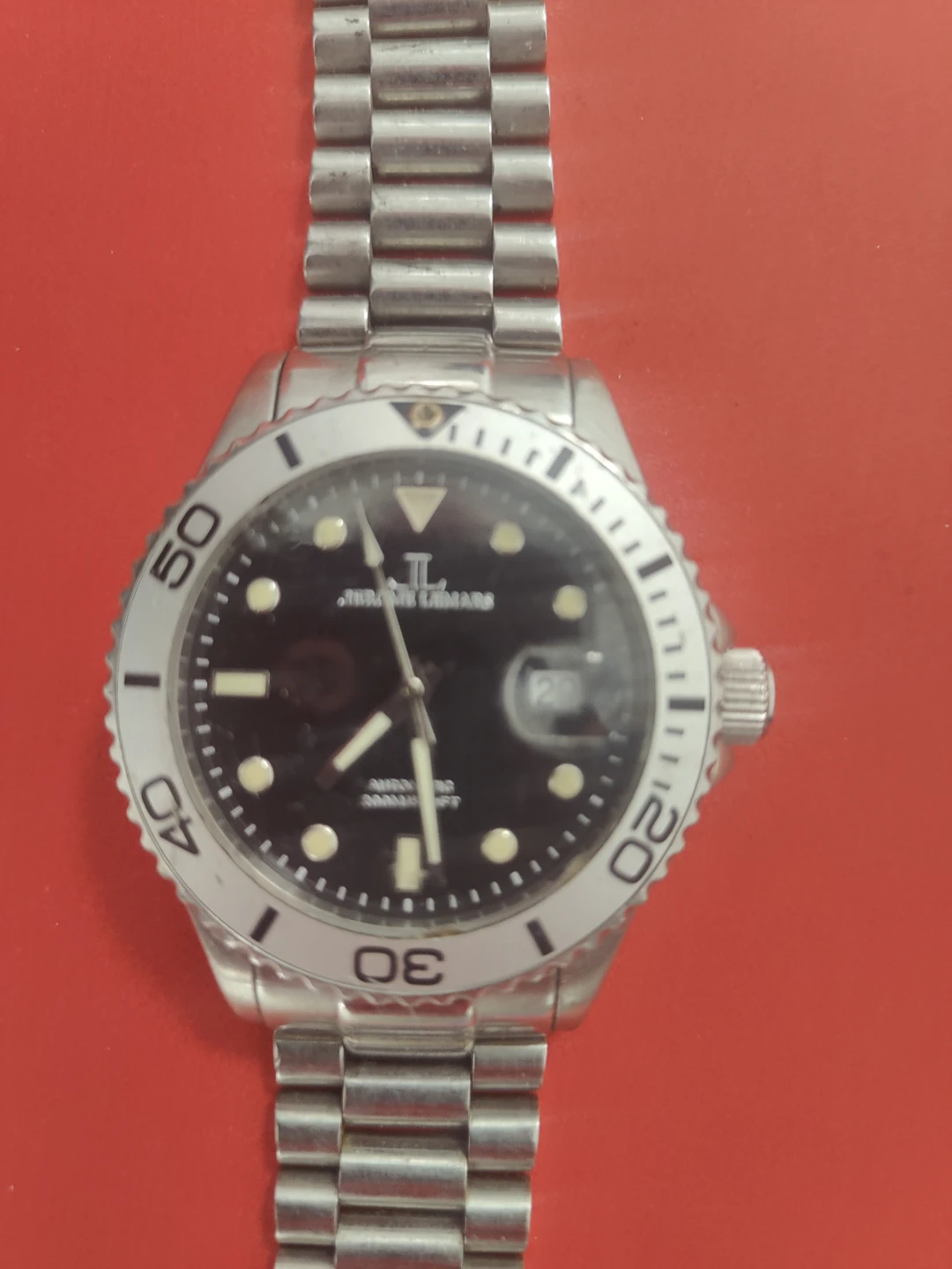 Jerome Lemars Automatic Stainless Steel Dive Watch - photo 2