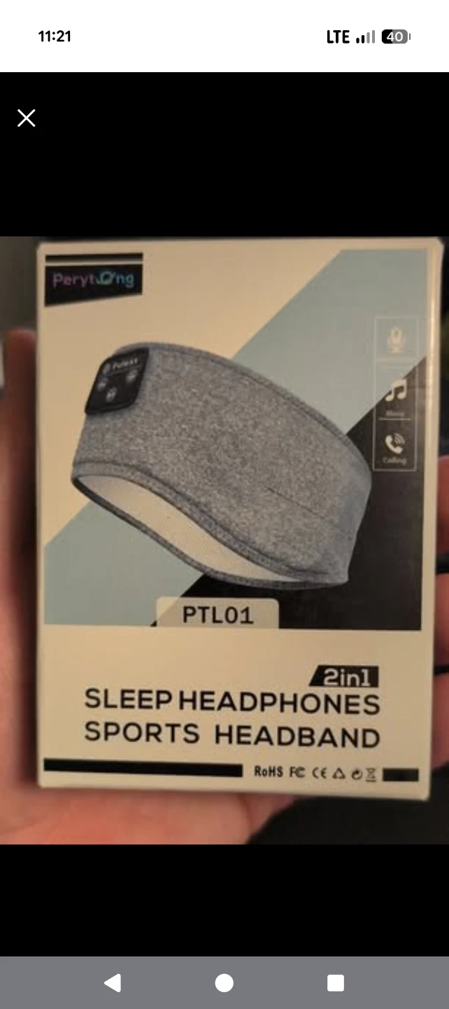 Perytong PTL01 Bluetooth Sleep Headband