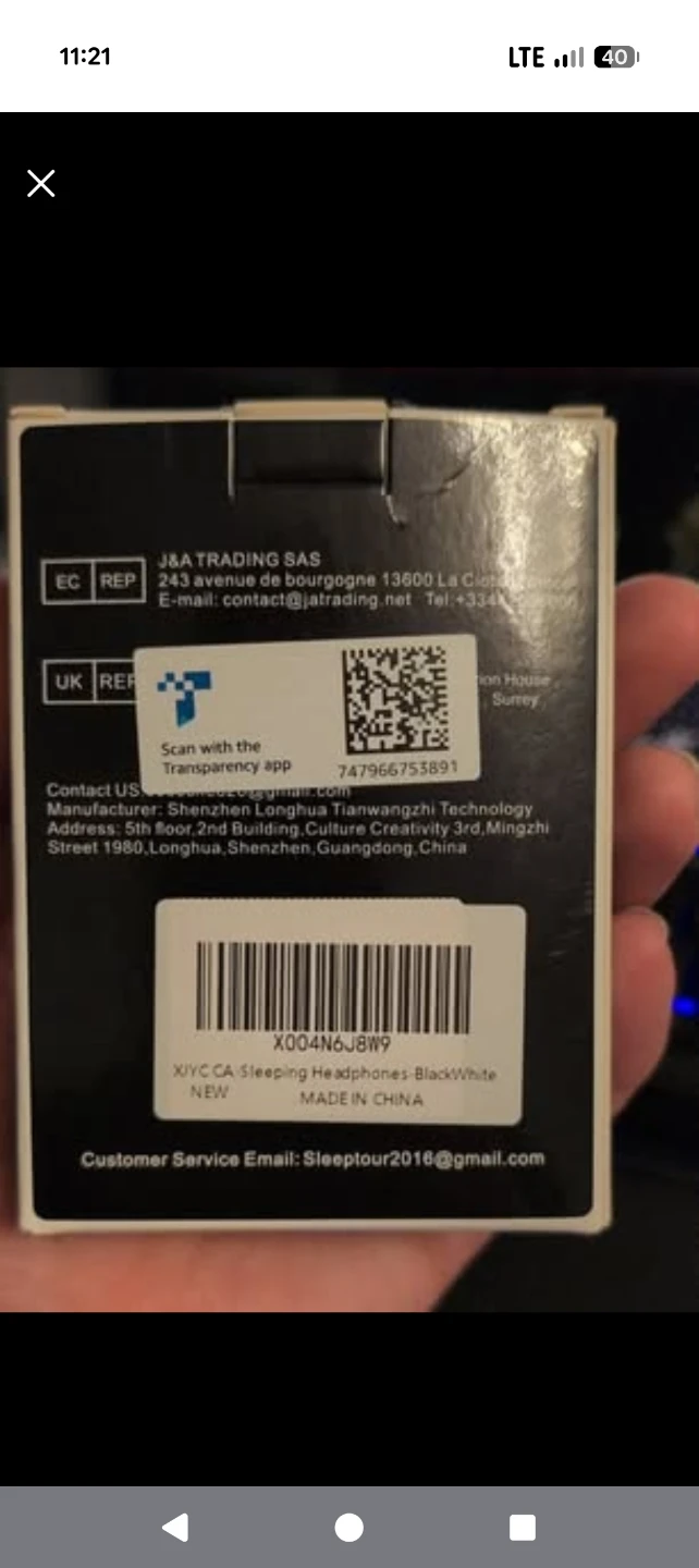 Perytong PTL01 Bluetooth Sleep Headband - photo 2