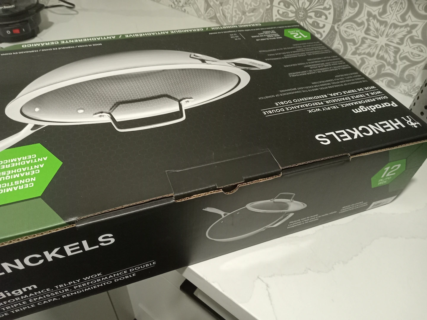 Henckels Paradigm Dual-Performance Tri-Ply Wok with Glass Lid - photo 3