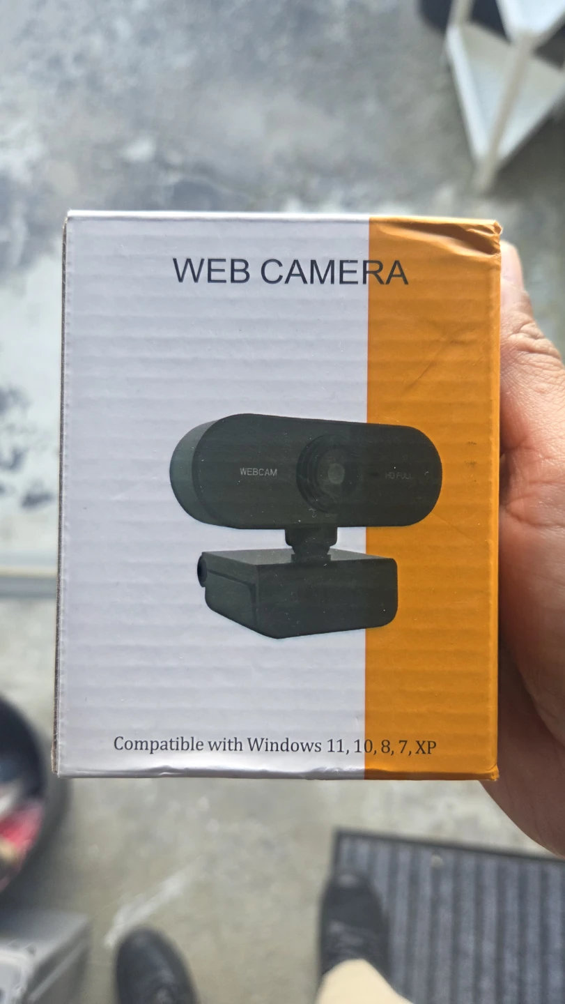 Webcam with Microphone - Full HD 1080p