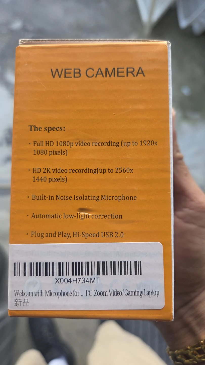 Webcam with Microphone - Full HD 1080p - photo 2