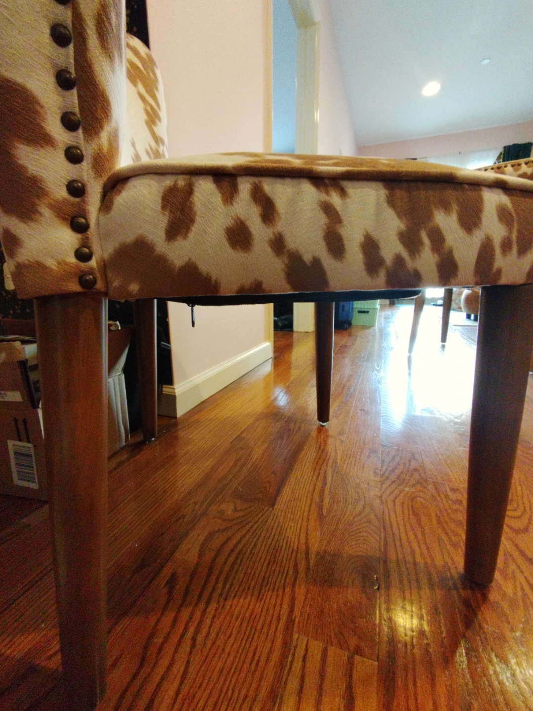 Cow Print Dining Chairs (4) - photo 5
