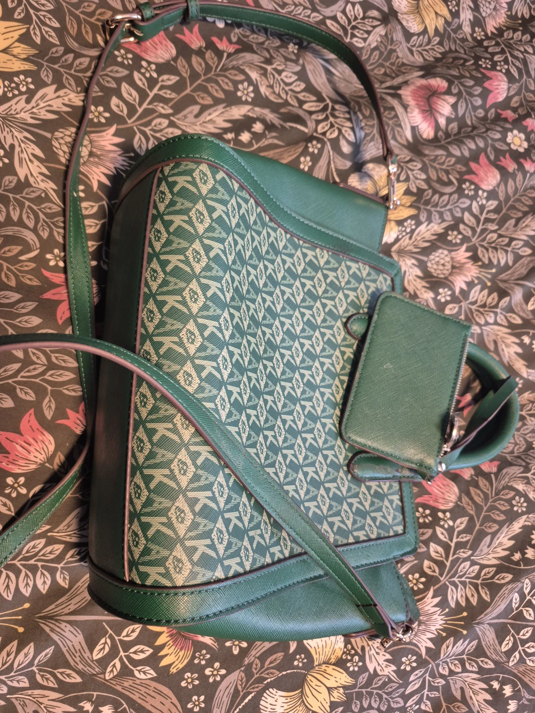 Green  Bag with Wallet - photo 3