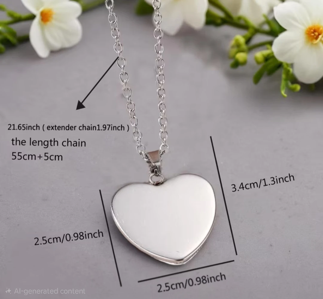 New Tree of Life Heart Shaped Glass Pendant Necklace - photo 4