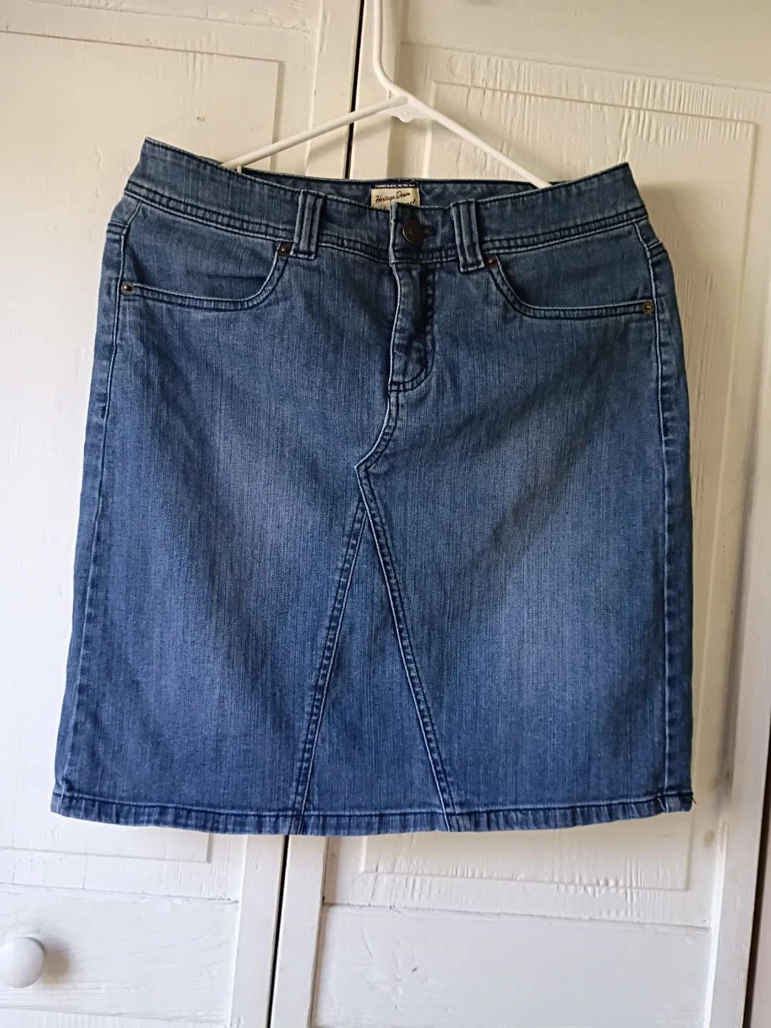 Bass Heritage Denim Skirt Size 4 - photo 2