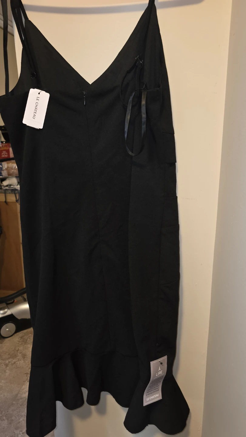Le Château Black Ruffle Dress - photo 3