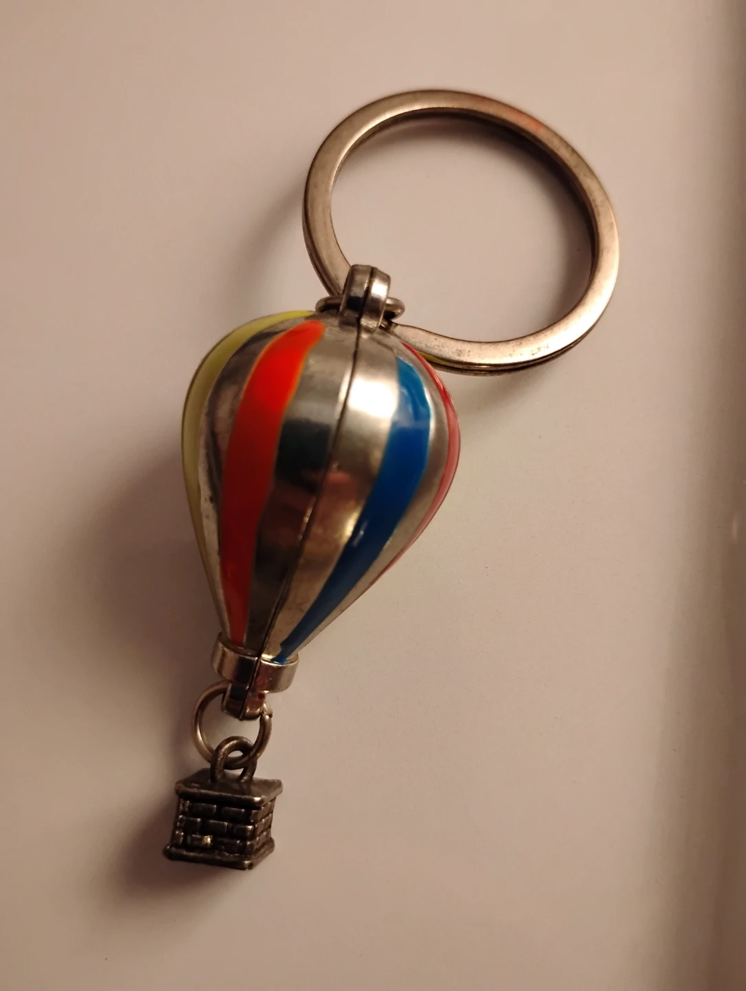 Hot Air Balloon Keychain