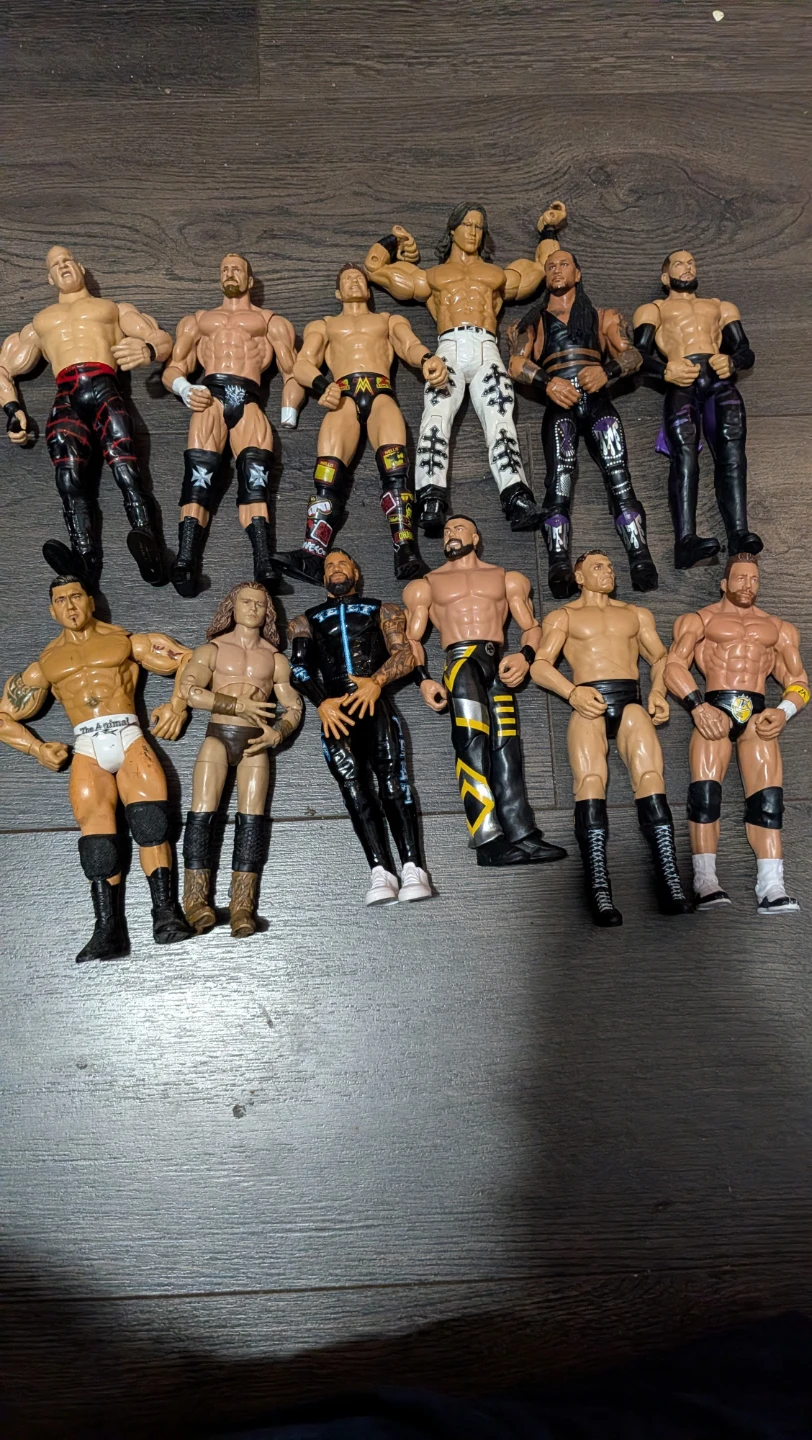 WWE Wrestling Action Figures Lot